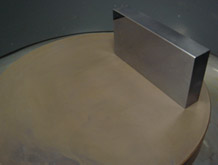 Surface lapping of Silicon